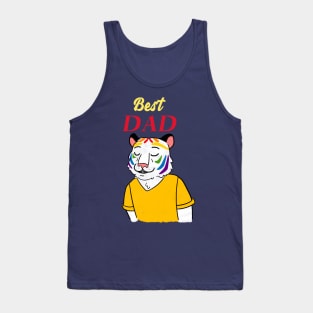 Best Dad design Tank Top